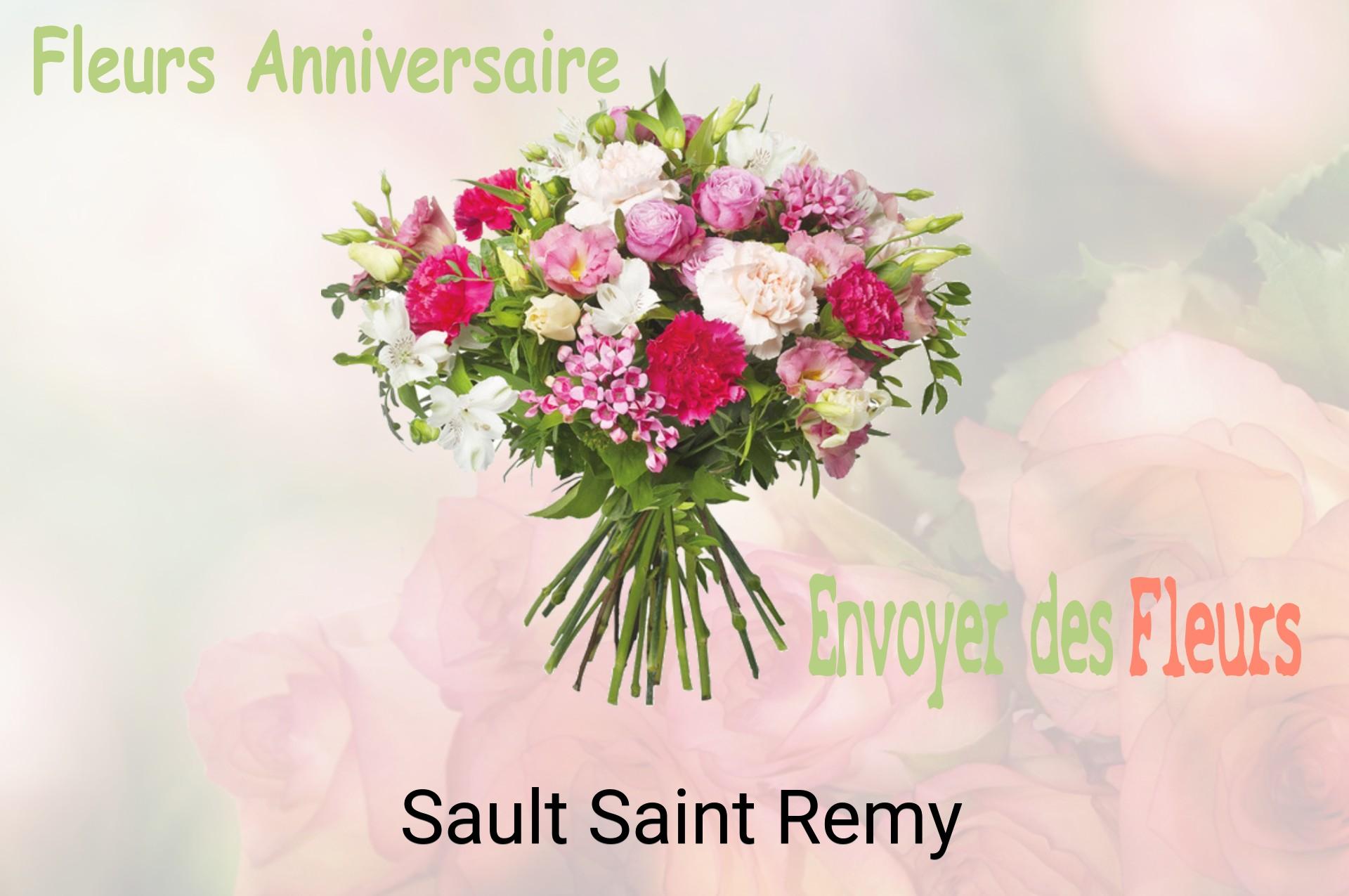 Bouquet de fleurs d’anniversaire livré à Sault-Saint-Remy